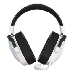 Słuchawki SECRET GEAR SX2 Bezprzewodowe, Nauszne, Dźwięk przestrzenny Biało-czarny