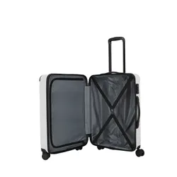 Walizka średnia Travelite Cruise Trolley M - white