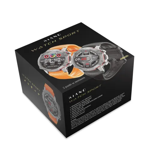 Smartwatch Kiano Watch Sport Czarny