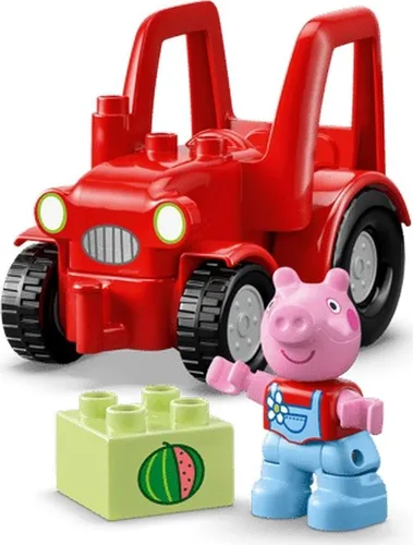 LEGO Duplo Świnka Peppa 10468 Ciągnik i rynek