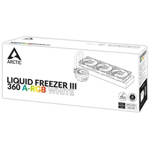 Chłodzenie Arctic Liquid Freezer III 360 A-RGB Biały