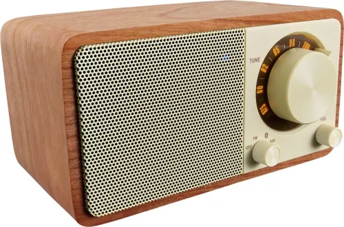 Radioodbiornik Sangean GENUINE MINI WR-7 Radio FM Bluetooth Orzech