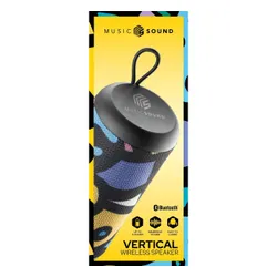 Głośnik mobilny CELLULARLINE Music Sound Vertical Wielokolorowy BTSPKMSVERTICAL3