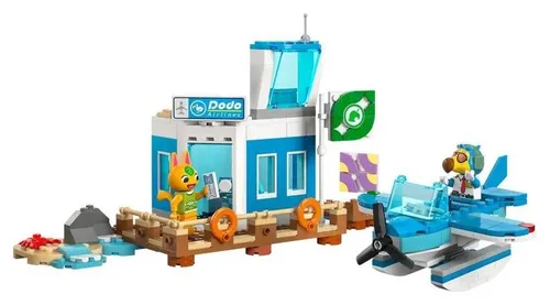 LEGO Animal Crossing 77051 полет с Dodo Airlines