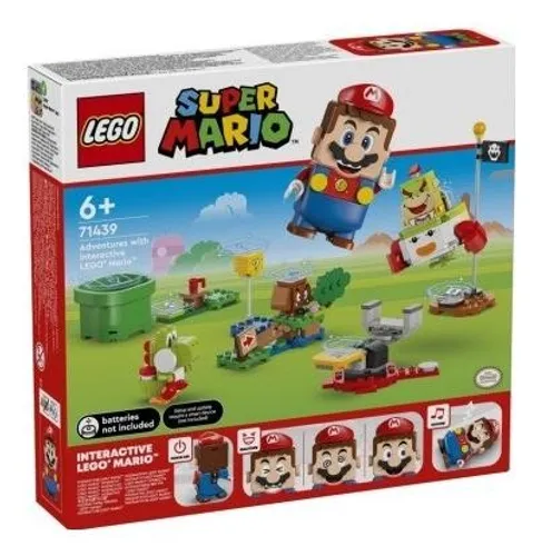 LEGO Super Mario 71439 приключения с интерактивной фигуркой LEGO Mario