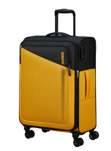 Средний чемодан American Tourister Daring DASH EXP-black / yellow