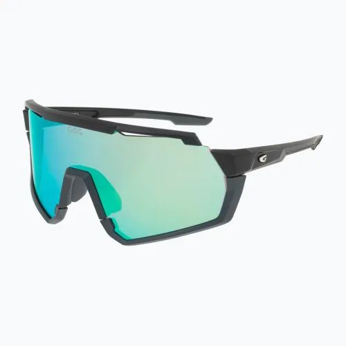 Okulary przeciwsłoneczne GOG Helios matt black/grey/blue green