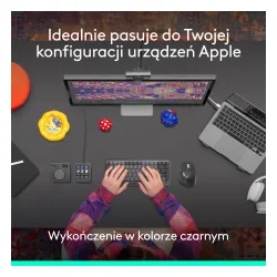 Myszka Logitech MX Master 4 dla Mac Czarny