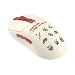 Myszka gamingowa A4tech Bloody R72 Ultra Duo Pixels Red Beżowy