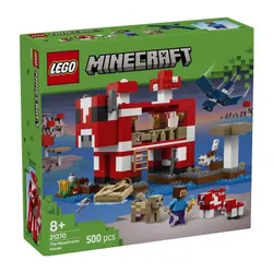 LEGO Minecraft 21270 Грибной домик для коровы