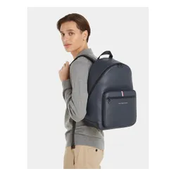 Tommy Hilfiger TH Essential Pique Rucsac Am0am11543 spațiu albastru DW6