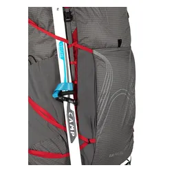 Plecak trekkingowy damski Osprey Eja Pro 55 - dale grey/poinsettia red