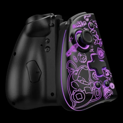 Kontroler FUNLAB Luminous Joy-Pad Scarlet & Violet do Nintendo Switch Bezprzewodowy