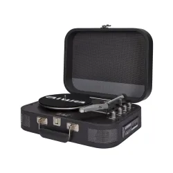 Gramofon Aiwa VPX-1951/TN Walizkowy Półautomatyczny Napęd paskowy Bluetooth Tytanowy