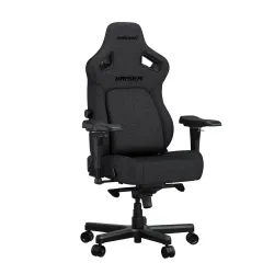 Fotel Anda Seat Kaiser 4 L Gamingowy do 120kg Tkanina Ciemnoszary