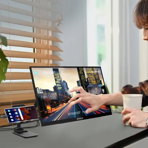 Monitor Zeuslap OL133ED 13,3" Full HD OLED 60Hz 1ms Przenośny Dotykowy