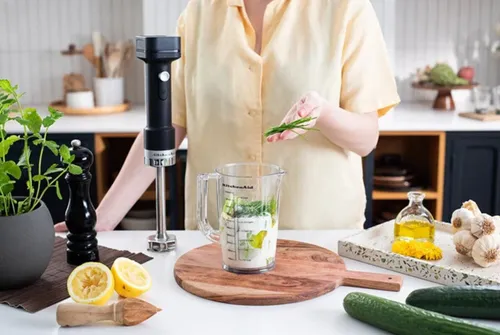 Blender KITCHENAID GO 5KHBRV75BM Bezprzewodowy z akcesoriami + Akumulator