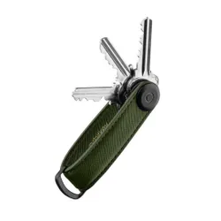 Skórzane etui na klucze Orbitkey Saffiano - olive