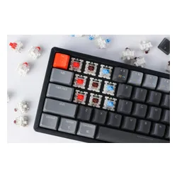 Klawiatura KEYCHRON K12-J3 Wireless Gateron G Pro Brown RGB Czarno-szary