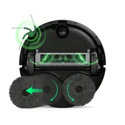 Robot sprzątający iRobot Roomba 515 Combo Funkcja mopowania Stacja oczyszczająca Tworzenie mapy pomieszczenia 70dB Funkcje AI Czarny