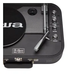 Gramofon Aiwa VPX-1951/TN Walizkowy Półautomatyczny Napęd paskowy Bluetooth Tytanowy