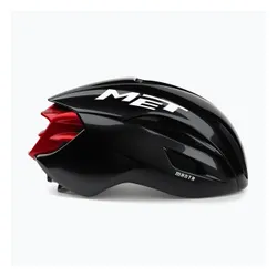 Kask rowerowy MET Manta MIPS black/red glossy