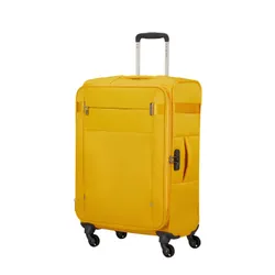 Walizka średnia poszerzana Samsonite CityBeat - golden yellow