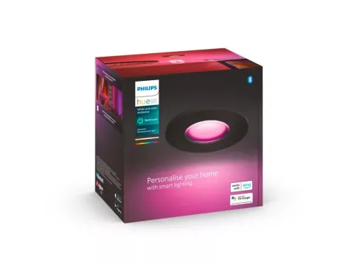 Reflektor Philips Hue White and Colour Ambiance Xamento Czarny