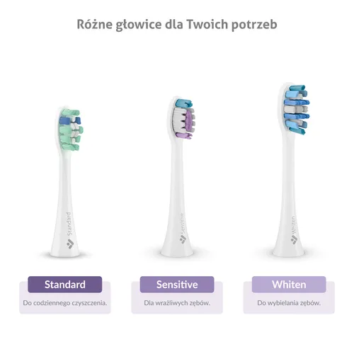 Szczoteczka soniczna TRUELIFE SonicBrush Clean30 (2 sztuki)