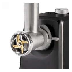 Maszynka do mięsa Caso Germany FW2500 2500W 3 sitka Nasadka do formowania ciastek Czarny