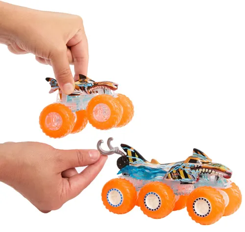 Zestaw pojazdów Hot Wheels Monster Trucks Power Smashers HYJ29 (4 szt.)