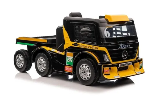Auto Na Akumulator Ciężarówka Mercedes Z Naczepą Xmx622B LCD Mp4 Eva Skóra LED