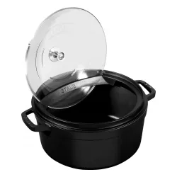 STAUB 26 cm - pokrywka szklana z rantem