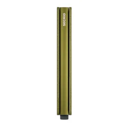Mały portfel RFID Secrid Crisple Slimwallet - kelp
