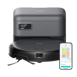 Robot sprzątający eufy C10 Stacja oczyszczająca Tworzenie mapy pomieszczenia 51dB Czarny