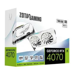 Karta graficzna Zotac GeForce RTX 4070 Twin Edge OC White Edition 12GB GDDR6X 192bit DLSS