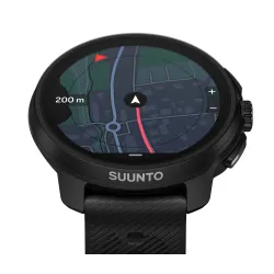 Zegarek sportowy Suunto Race 2 All Black 49mm GPS Czarny