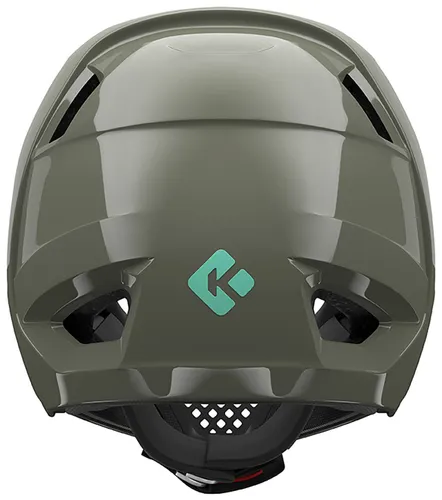 Kask rowerowy LAZER Chase KinetiCore Zielony mat Full Face (rozmiar XL)