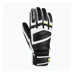 Rękawice narciarskie Reusch Master Pro black/white/safety yellow