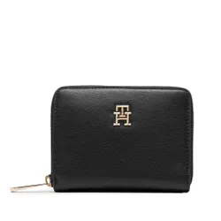 Женский кошелек Tommy Hilfiger Poppy Plus Med для AW0AW15259 Black BDS