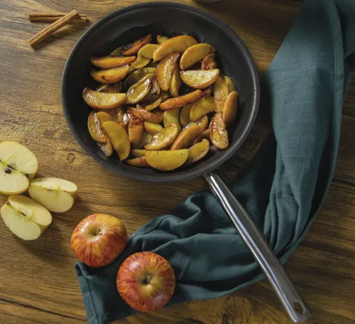 SPRING Vulcano Classic 24 cm - patelnia stalowa nieprzywierająca