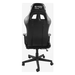 Fotel FURY Avenger XL Czarno-biały