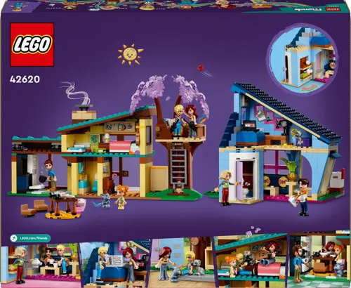 Конструктор LEGO Friends семейный дом Олли и Пейсли (42620)