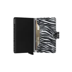 Кошелек Secrid Miniwallet Zebra - светло-серый