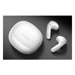 Słuchawki bezprzewodowe UGREEN LightBuds WS217 ANC Douszne Bluetooth 6.0 Biały