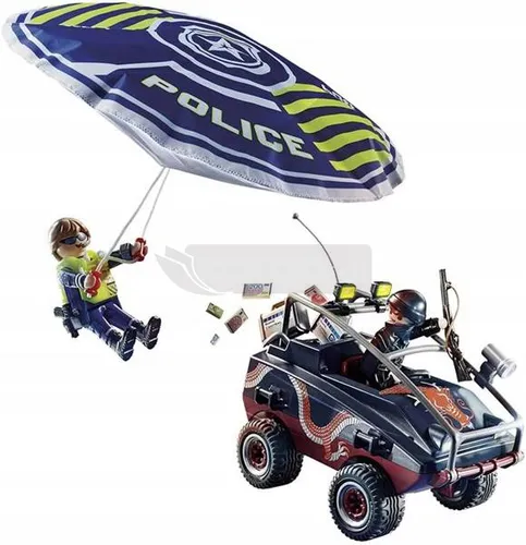 Playmobil City Action 70781 Policyjny spadochron
