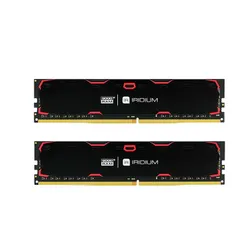 GoodRam DDR4 IRIDIUM 16GB / 2400 (2x8gb) 1024 * 8 черный