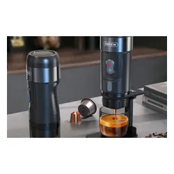 Ekspres do kawy na kapsułki HIBREW H4A kompatybilny z kapsułkami Nespresso Bezprzewodowy