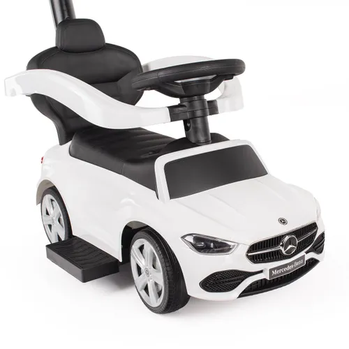 Jeździk Mercedes 4w1 chodzik, pchacz c-class 63 amg, jeździdełko dla dzieci, autko