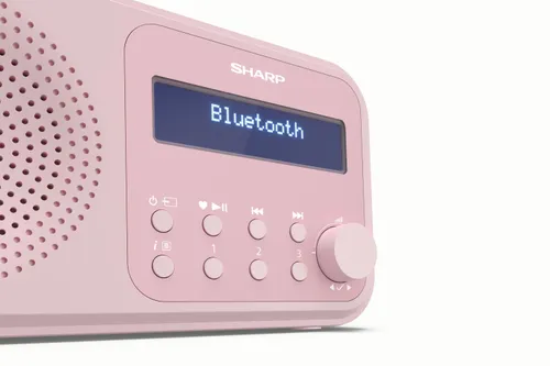 Radioodbiornik Sharp Tokyo DR-P420 Radio FM DAB+ Bluetooth Różowy